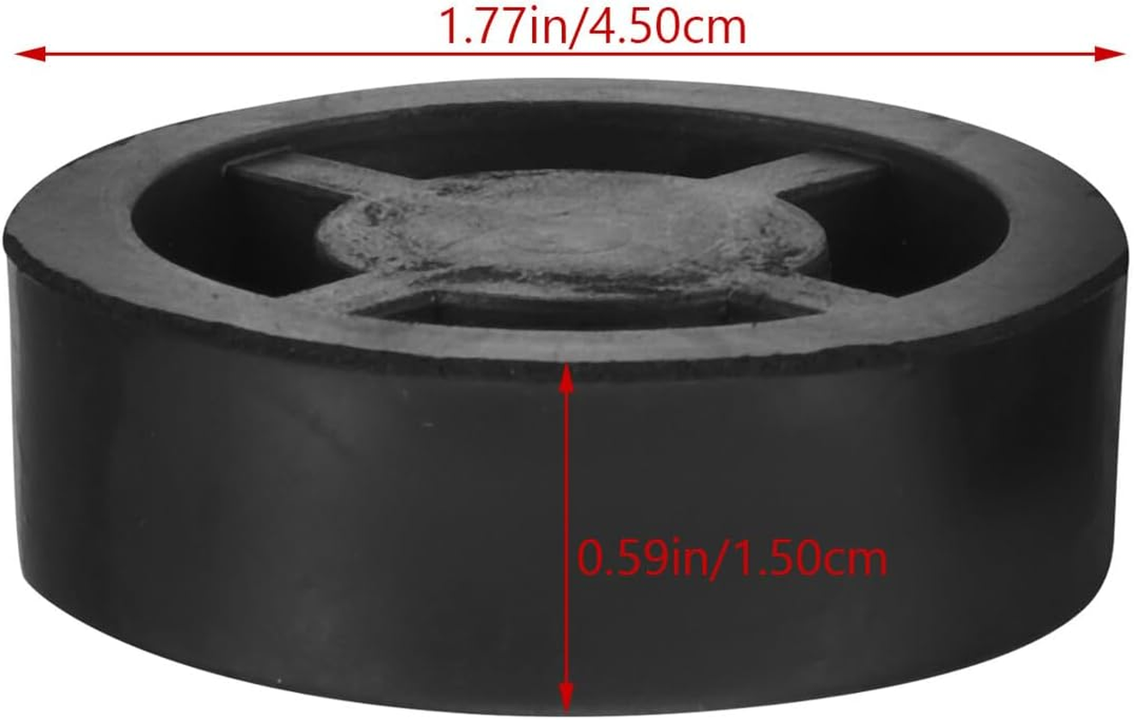 LIGIGWASH 4Pcs Rubber Speaker Isolation Feet Pads for Turntable Amplifier Subwoofer Vibration Dampening Audio Foot Cushions Protect Hardwood Floors Non-Oxidizing Anti-Noise Pads for Hifi image number 6