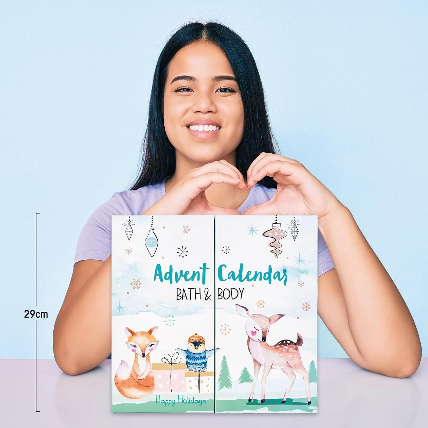 Accentra Care Advent Calendar 2024 for Girls with 24 Care Products - Beauty Advent Calendar with Body Lotion, Bath Bombs, Shower Gel, Shampoo, Lip Balm, Hand Cream and Much More - Christmas Calendar image number 2