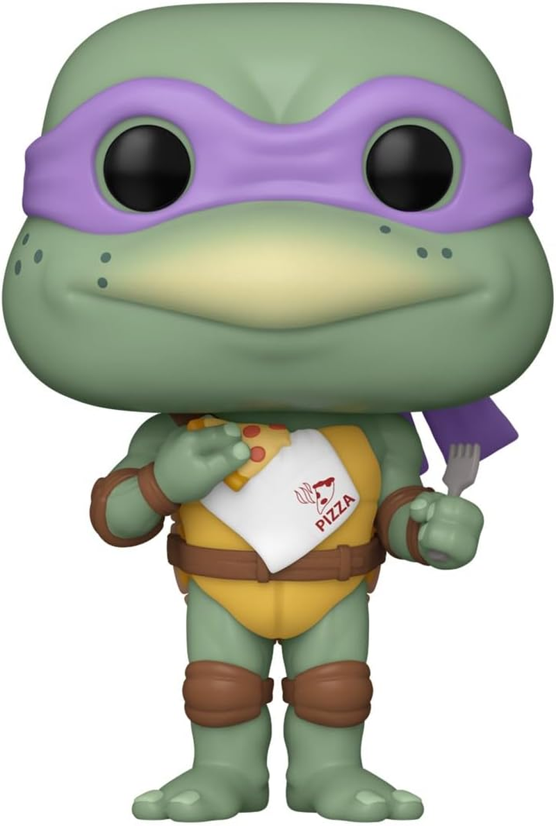 FUNKO POP! Movies: Teenage Mutant Ninja Turtles 1990 S2 - Donatello W/Napkin (TMNT) image number 4