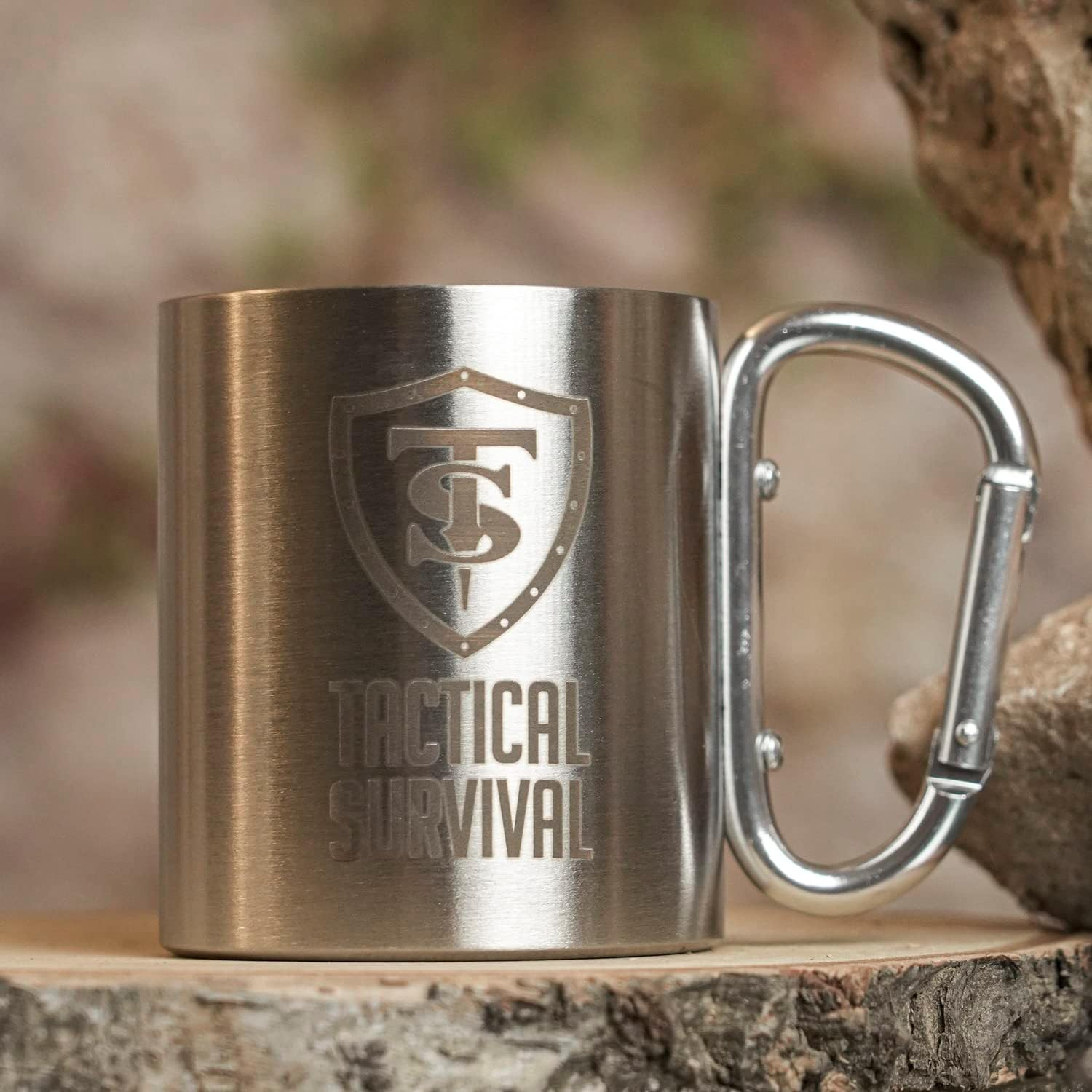 33928 Aluminium Mug with Mosquito, 190 Ml, Tactical Survival, Camping, Hiking, Outdoor, Mountains, Camping, Survival, Camping, Backpack image number 2