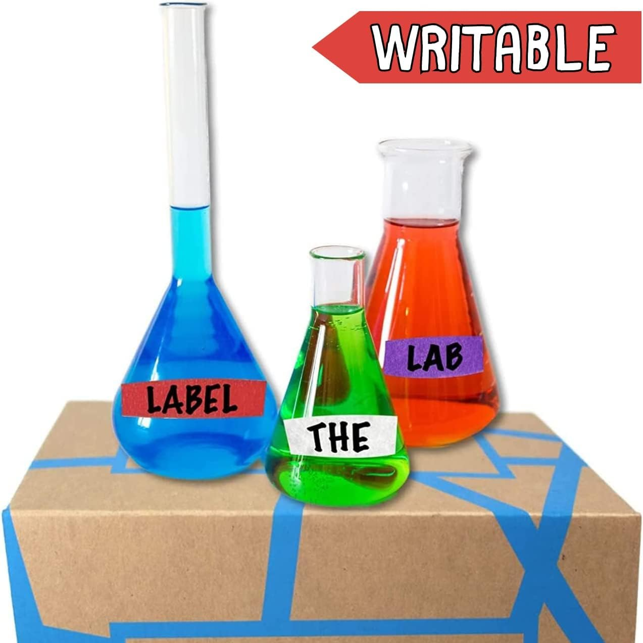 Colored Masking Tape, Painters Tape for Arts and Crafts, 6 Pack 1.5Cm&times;13M, Drafting Craft Tape, Labeling Paper Tape, Masking Tape, Colorful Artist Tape, Art Tape image number 3