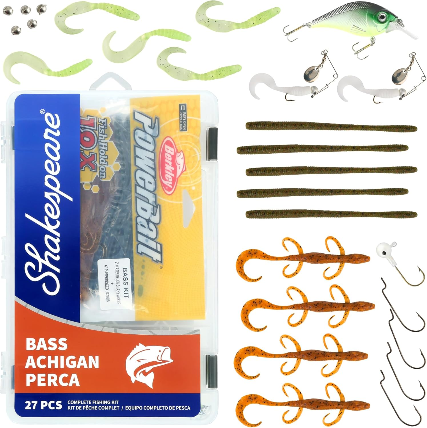 Shakespeare Catch More Fish Fishing Tackle Kit