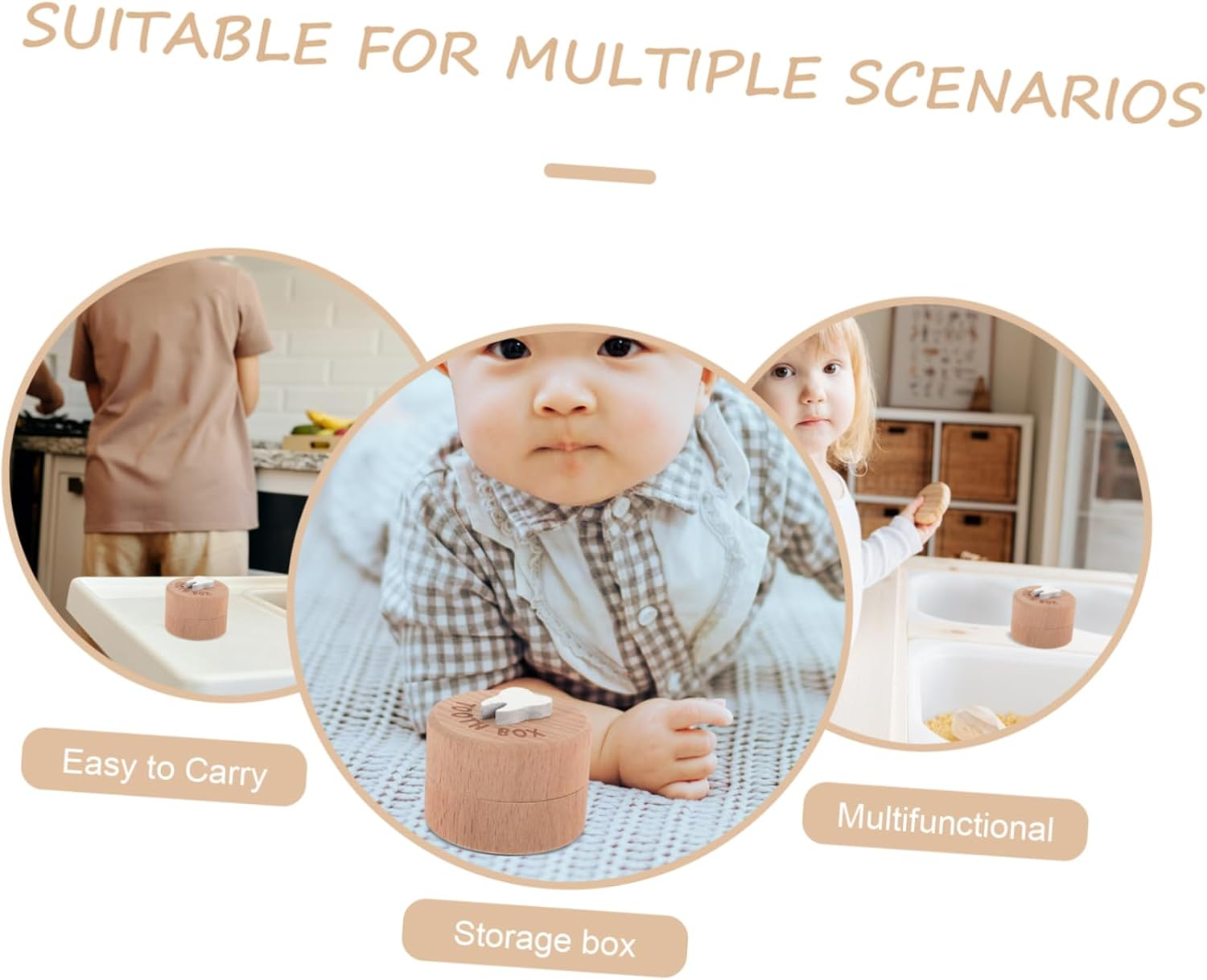 Cabilock Deciduous Tooth Box save Organizer First Tooth Box Boys and Girls for Boy image number 6