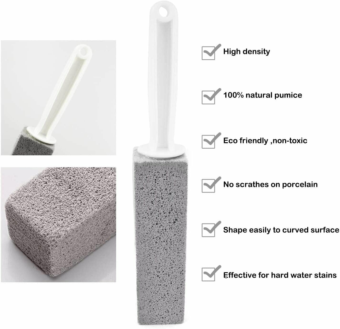 AIMALL High-Efficiency Grill Cleaning Pumice Stone, Eco-Friendly Non-Scratch Cleaning Brick for BBQ and Household Use, Portable and High Temperature Resistant image number 2