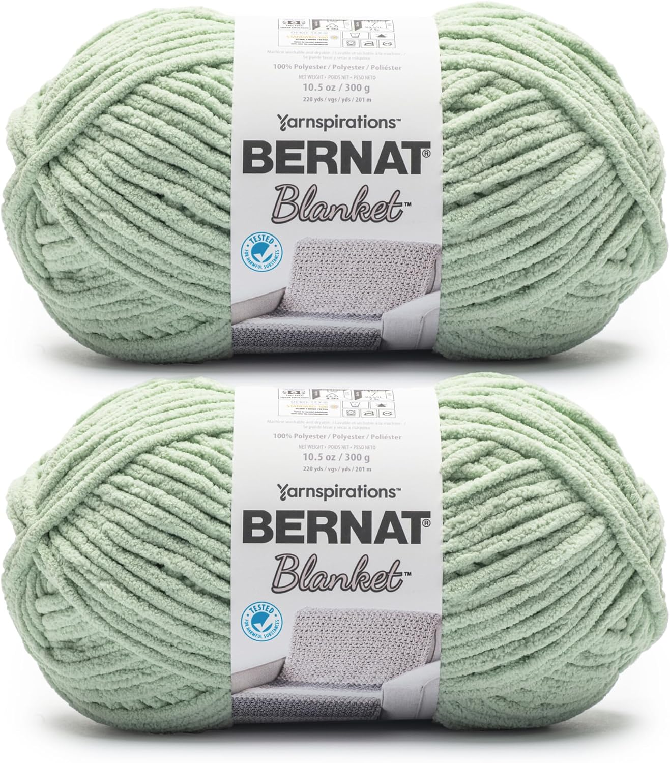 BERNAT Blanket BB, Smoky Green
