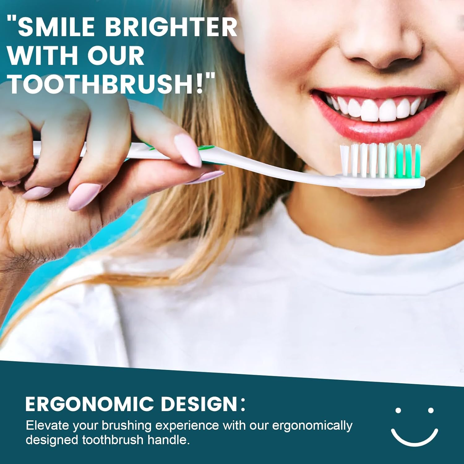 Navona 150 PCS Individually Wrapped Bulk Toothbrush Pack, Disposable Soft Bristle for Adult or Kid, Ergonomic Handle, Perfect for Travel, Hotel, Donation image number 6