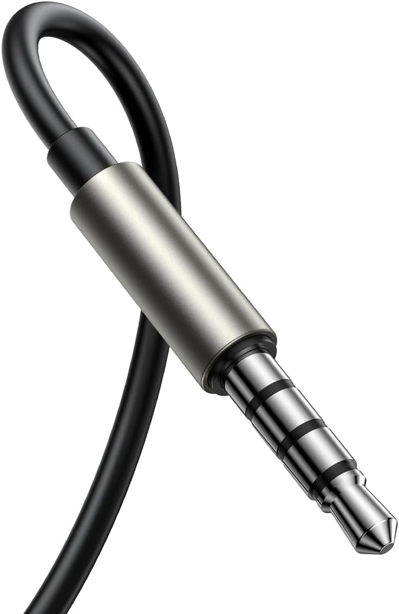 Joyroom JR-EW03 Wired Series Metal In-Ear Earphones - Dark Grey image number 3