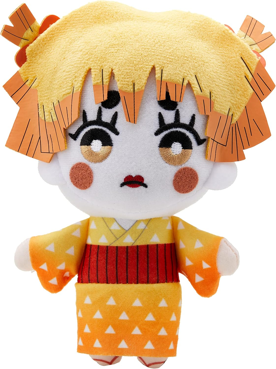 Banpresto Demon Slayer: Kimetsu No Yaiba Mascot Plush Vol.7 (B:Zenitsu Agatsuma(Zenko))