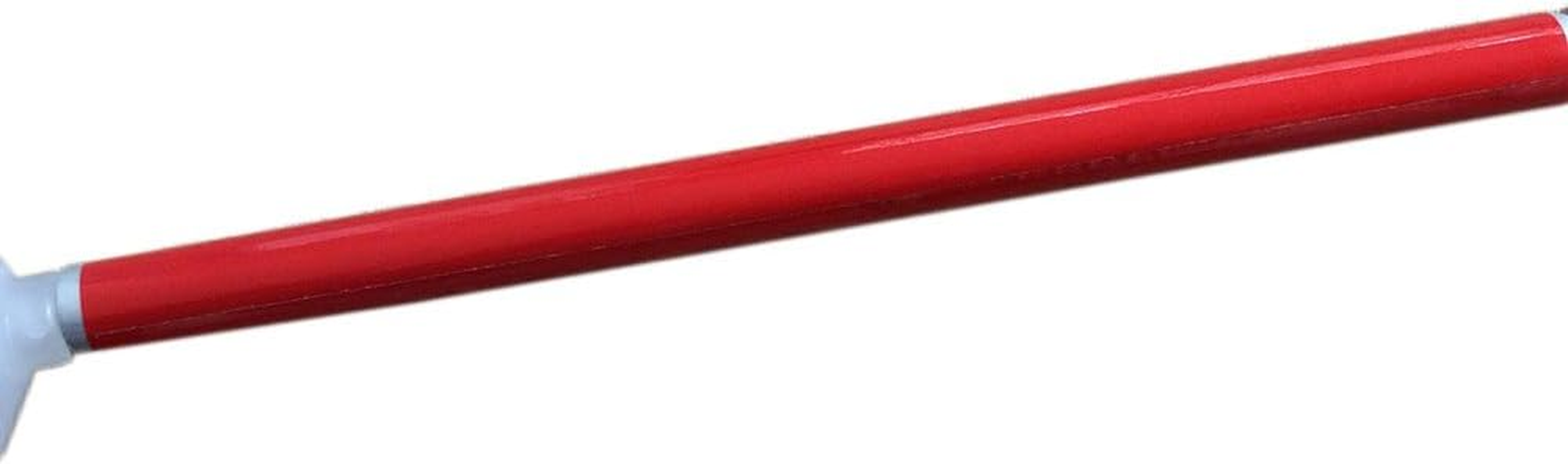 Aluminum Mobility Folding White Cane for Vision Impaired and Blind People (Folds down 6 Sections) image number 2