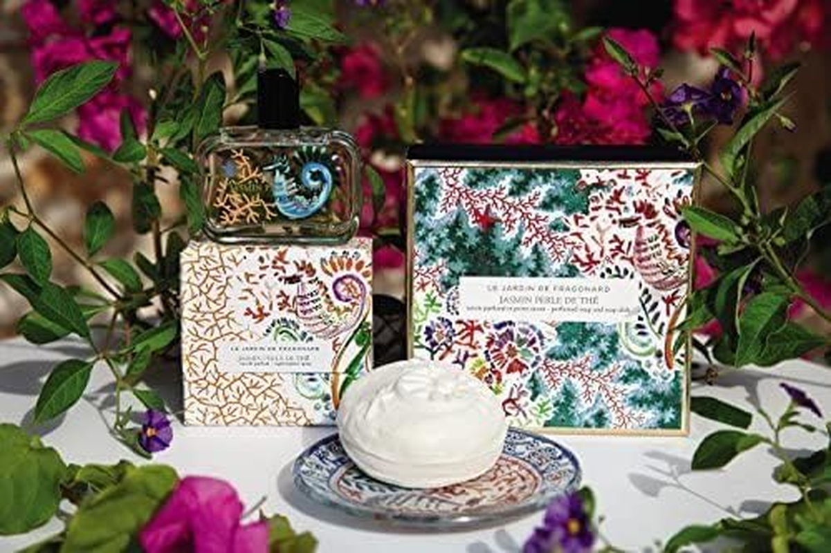 Fragonard Parfumeur Jasmin Perle De Th&eacute; Perfumed Soap - 150 G image number 1