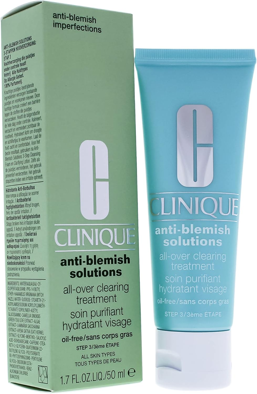 Clinique Anti-Blemish Solutions All over Clearing Treatment, 50 Ml