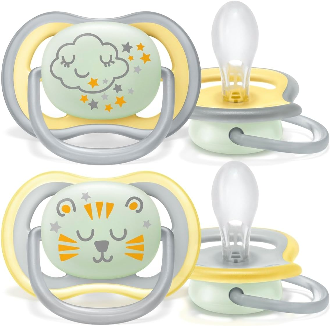 Philips Avent Nighttime Glow Ultra Air Soother for 18 Months+ Babies, Mixed Colors, SCF376/01