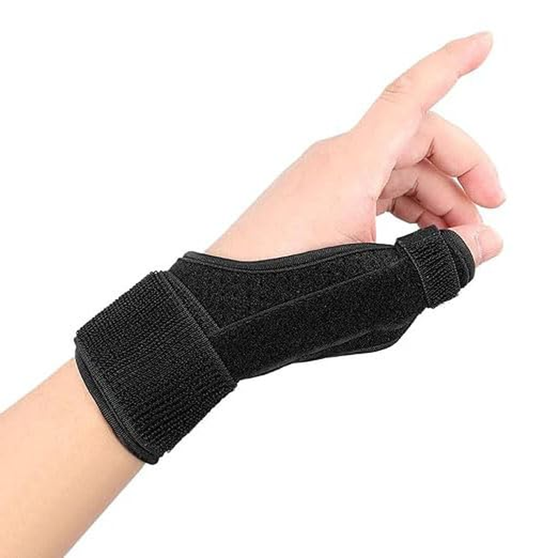 Thumb Brace Hand and Trigger Thumb Splint, 1Pc Thumb Spica Support Brace with Splints,Wrist Spica Splint Wrist Brace Support Sports Strap image number 2