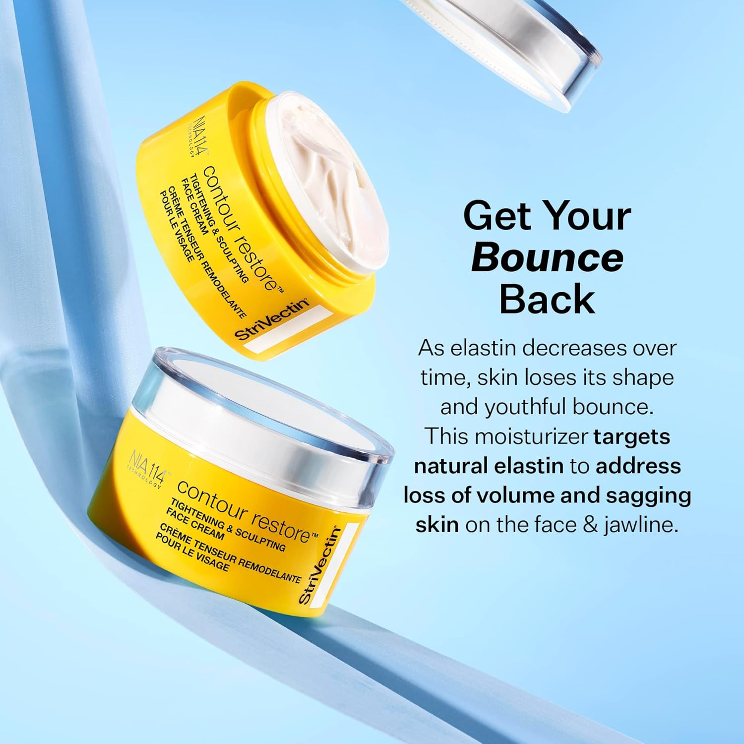 Strivectin Contour Restore Creams for Face and Eyes (1.7 Oz, 50Ml)|Lifts and Improve the Look of Saggy Skin and Fines Lines, Deeply Moisturising & Tightening image number 1