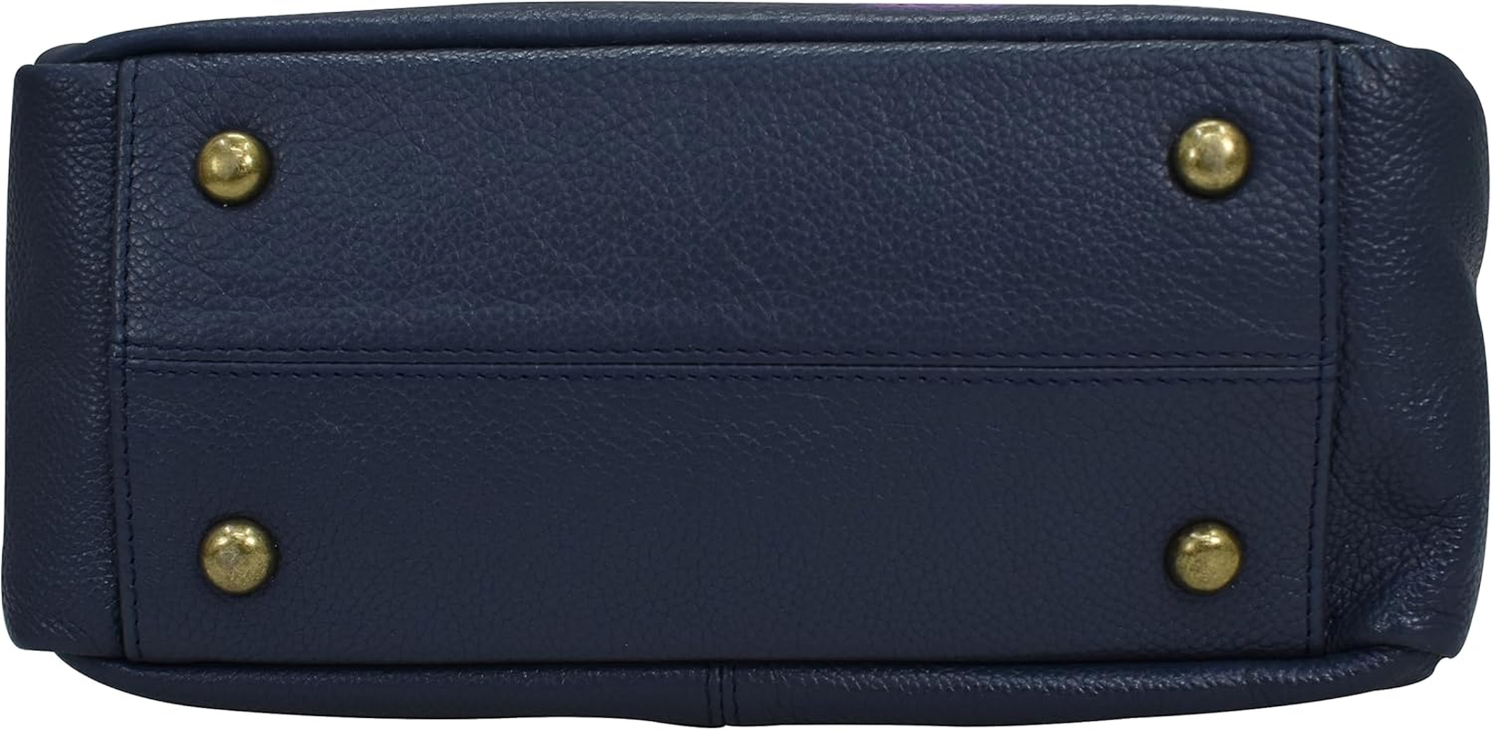 Anna by Anuschka Slip Handle Shopper with Strap, Magical Wings Navy, Magical Wings Navy, One Size image number 1