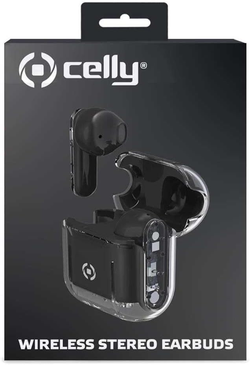 Celly Wireless Headphones Black image number 1
