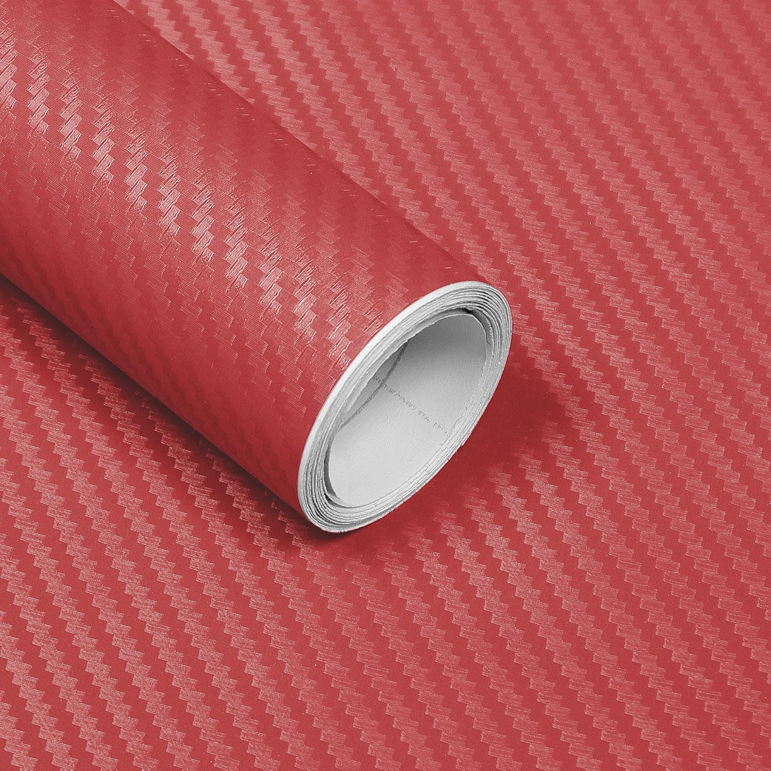 Lypumso 3D Blue Carbon Fiber Vinyl Wrap, Car Wrap Film Roll with Air-Release Technology for DIY Use, Car Auto Decal Exterior and Interior Wrapping Film, Vehicle Self Adhesive Sticker(1Ft X 5FT)