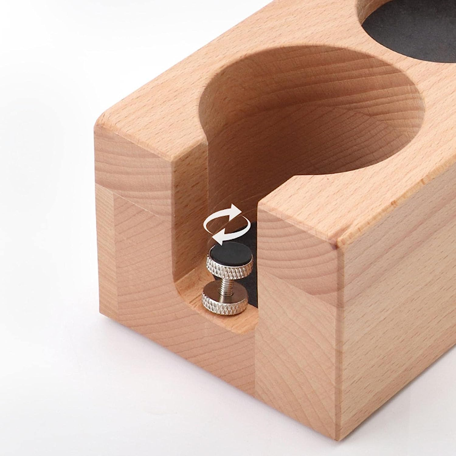 B Blesiya Coffee Tamper Holder, Espresso Tamper Mat Espresso Machine Accessories Espresso Tamper Stand for Restaurant House Kitchen Coffee Maker, 51-54Mm image number 6