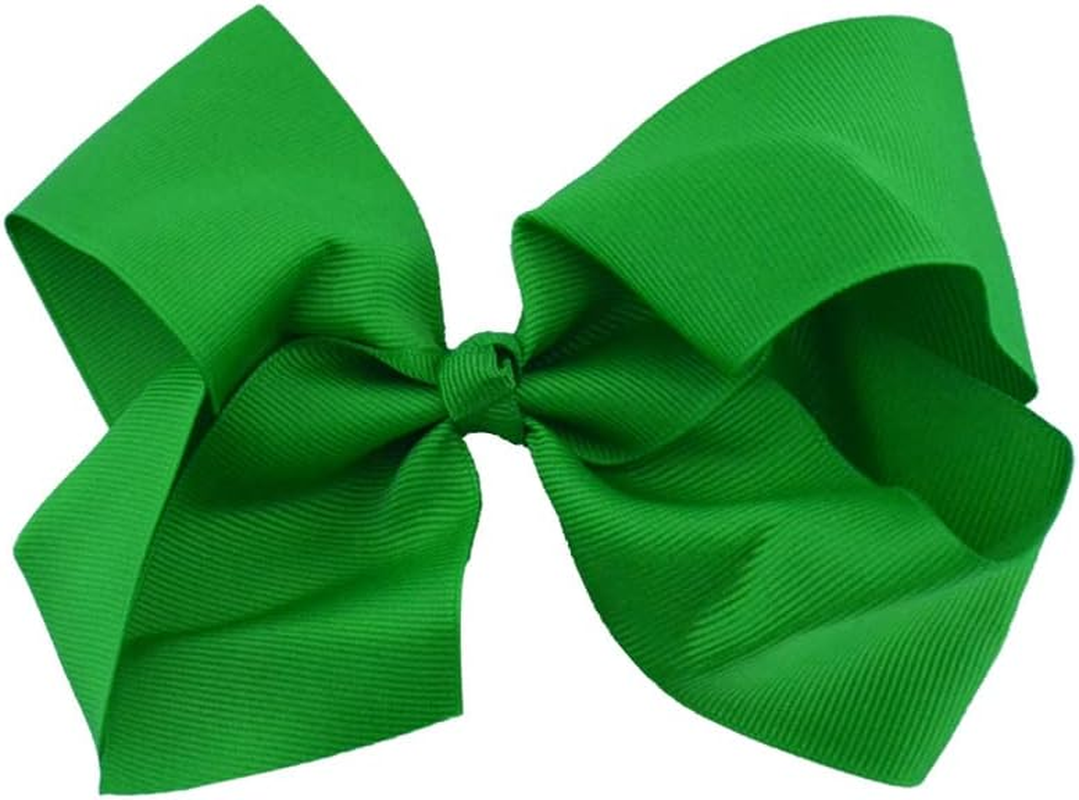 6" Hair Bow Clip Jojo Style Girls Teens Kids Toddler Large School Party AU Lake Blue