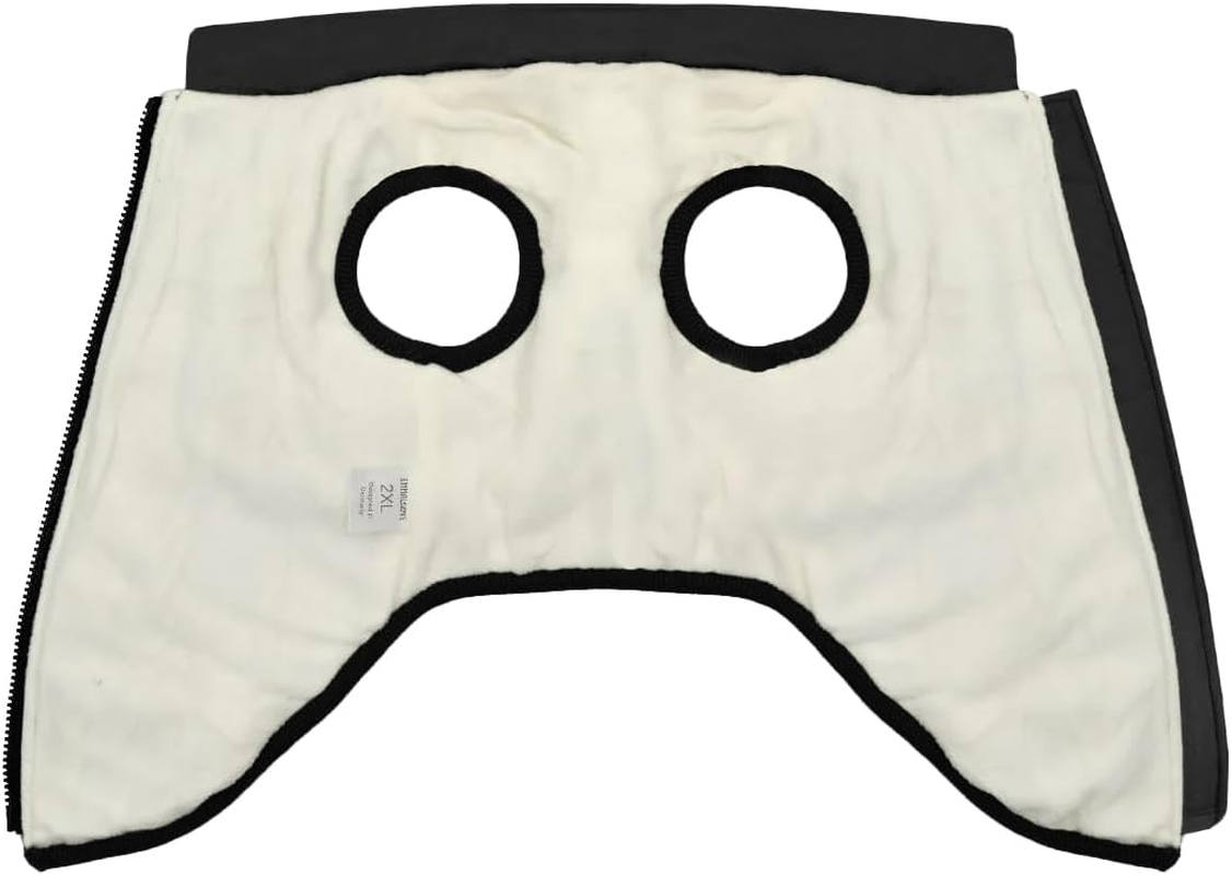 MATE for DOGS&reg; Dog Jacket Winter Vest Jackets Dog Coat Dog Jumper Pet Vest with Chest Harness Strap Lined (L, Blue) image number 2