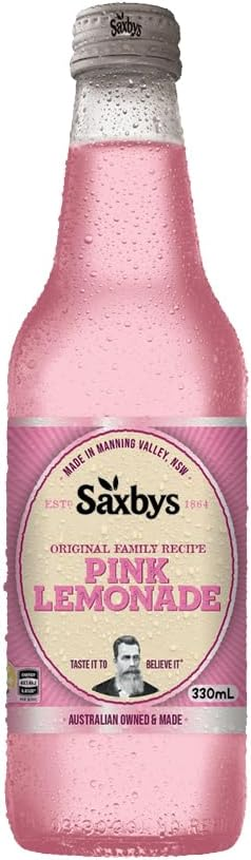 Saxby'S Pink Lemonade 330Ml X 15 image number 1