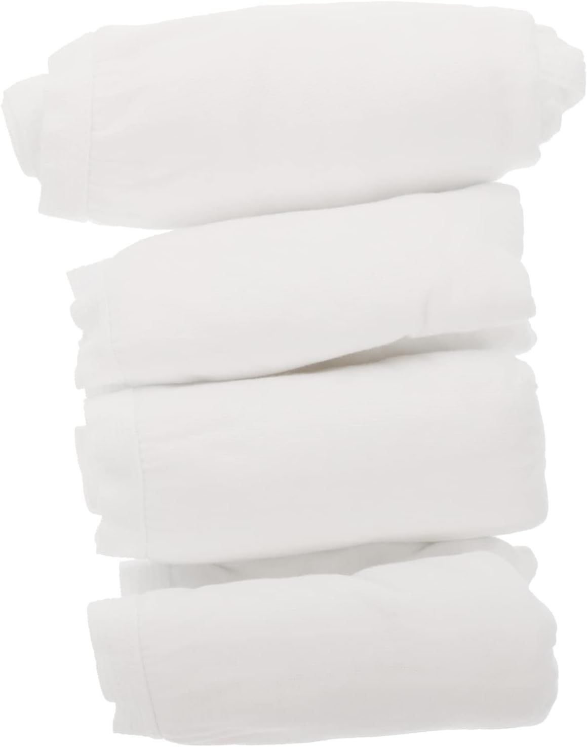 LIFKOME 4Pcs Disposable Maternity Panties Flexible Cotton Postpartum Confinement Underwear Women XXL White Portable Travel