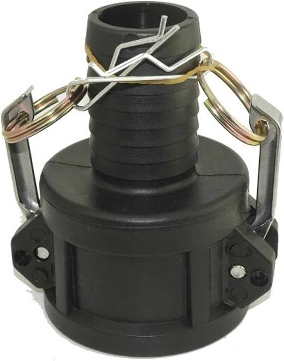 1" IBC Camlock C Adaptor Female Pipe Tail Connector Tank Water Fuel Tank Female Adaptor for Garden Hose, Oil Fuel Water Fitting image number 4