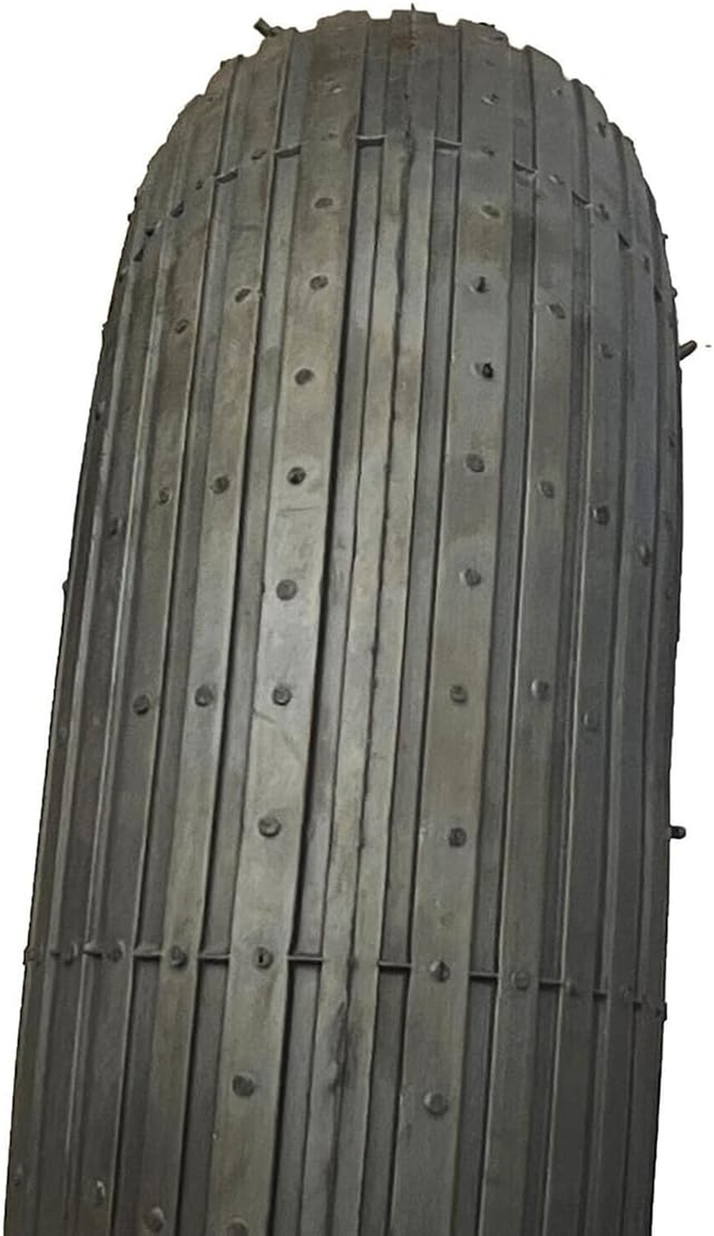 2PCS 25.4Mm Bore 16" Pneumatic Wheelbarrow Wheels with 4.8/4.00-8 Tires, 1" Roller Bearing, Metal Rim, 120Kg Capacity, for Garden, Farm, Outdoor Use, Lightweight and Durable, Not for Highway Use image number 1