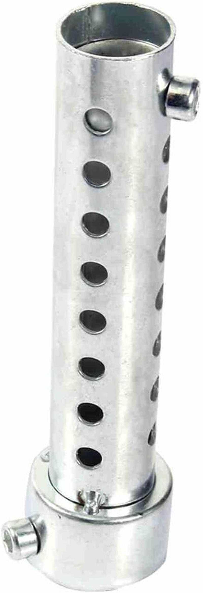 Domary Universal Motorcycle Exhaust Can DB Killer Silencer Muffler Baffle Insert Silver for Motorbike Tail Pipe (35Mm) image number 4