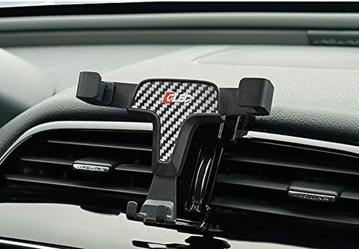 Itrims for Jaguar XE X760 2015-2019 Car Accessories Car Air Vent Mount Stand Car Dashboard Mount Cell Phone Holder Car Adjustable Smart Phone Holder Cradle (Black)