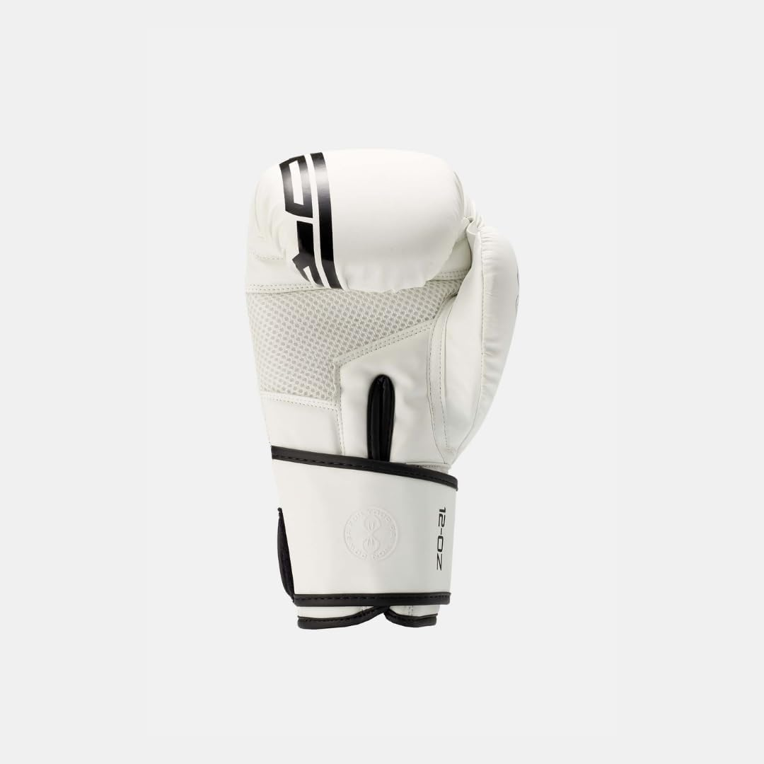 STING Armaplus Boxing Glove, White/Black, 10Oz image number 1