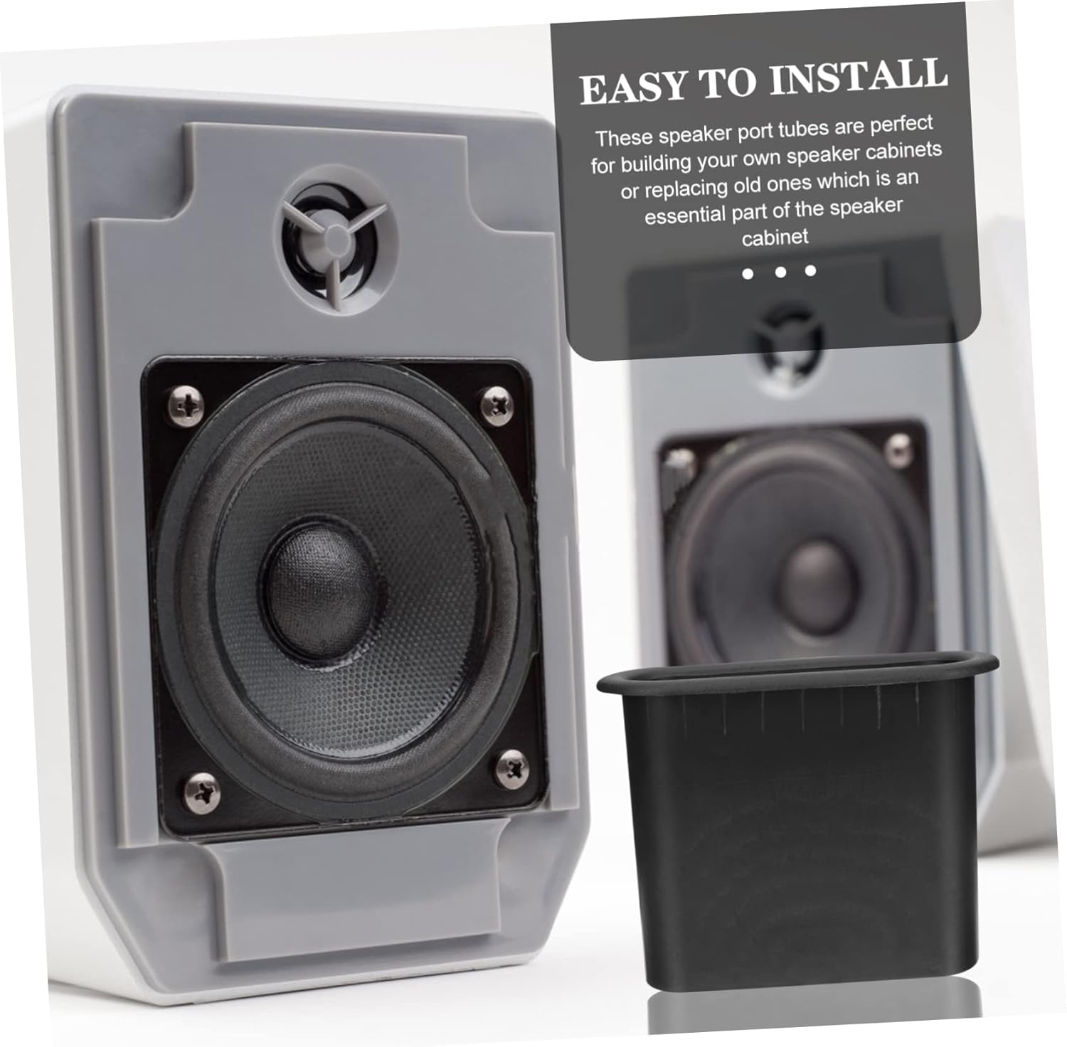 SWOOMEY 5Pcs Speaker Port Tubes for Speaker Voice Outlet Replacement for Home Bar Stage image number 6