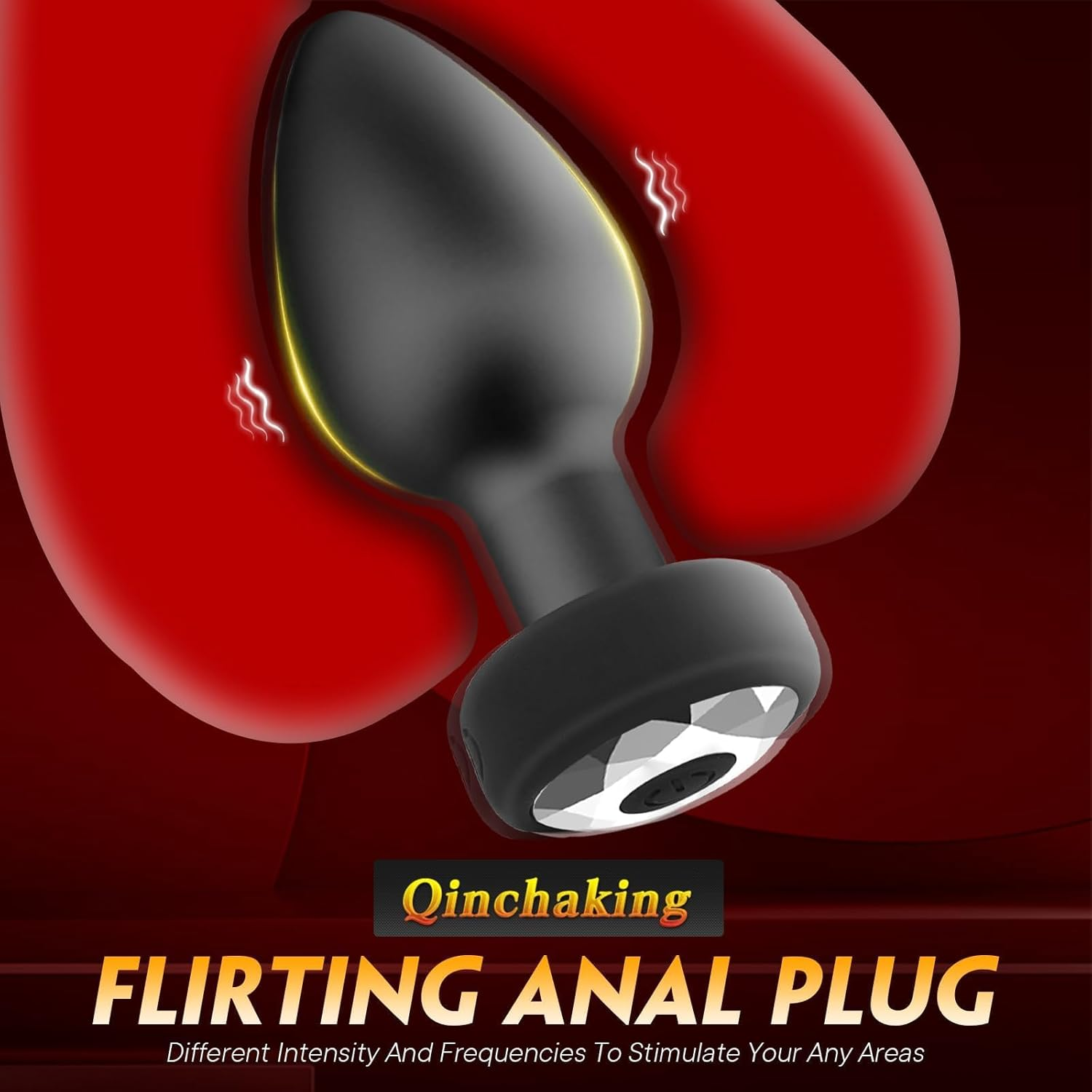 Anal Plug Adult Sex Toy,Adult Sex Toys and Games for Men Women,Wireless Remote Control 10 Frequency Vibration,Small Butt Plug for Female Male Prostate Massage Vibrating Anal Sex Toys for Men,Black image number 3