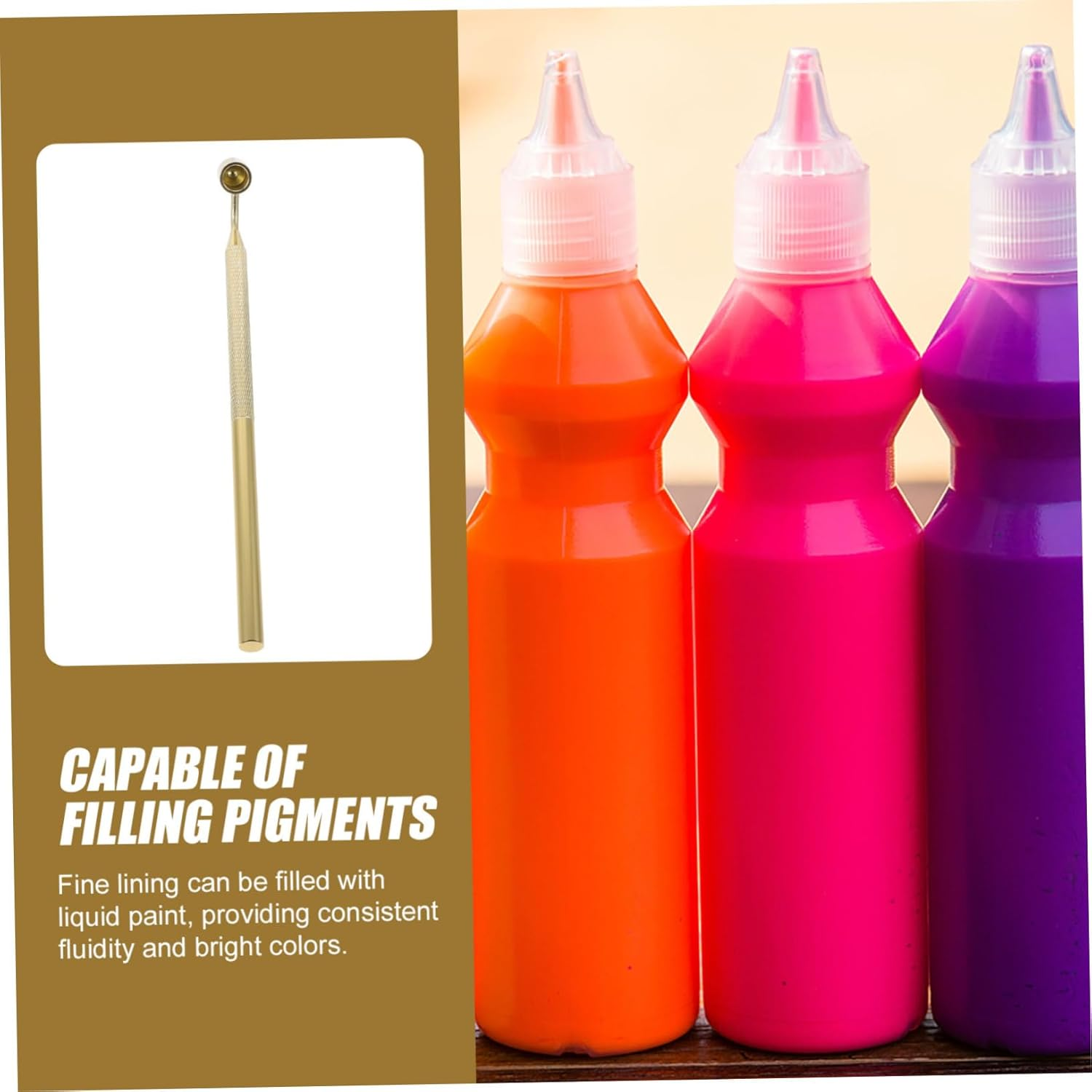 Car Scratch Repair Pen Automotive Paint Touch up Pen Fine Liner for Tire Detailing and Scratch Fixing image number 2