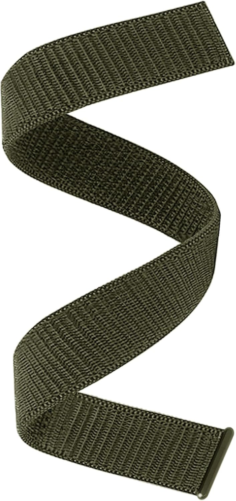 Hook and Loop Nylon Watch Band for Fenix 8 47Mm/Fenix E 47Mm/Fenix 7/Fenix 6/5/Instinct,22Mm Quick Dry Ultralight Sport Replacement Watch Strap for Garmin Epix Pro 47Mm,Instinct 3 45Mm