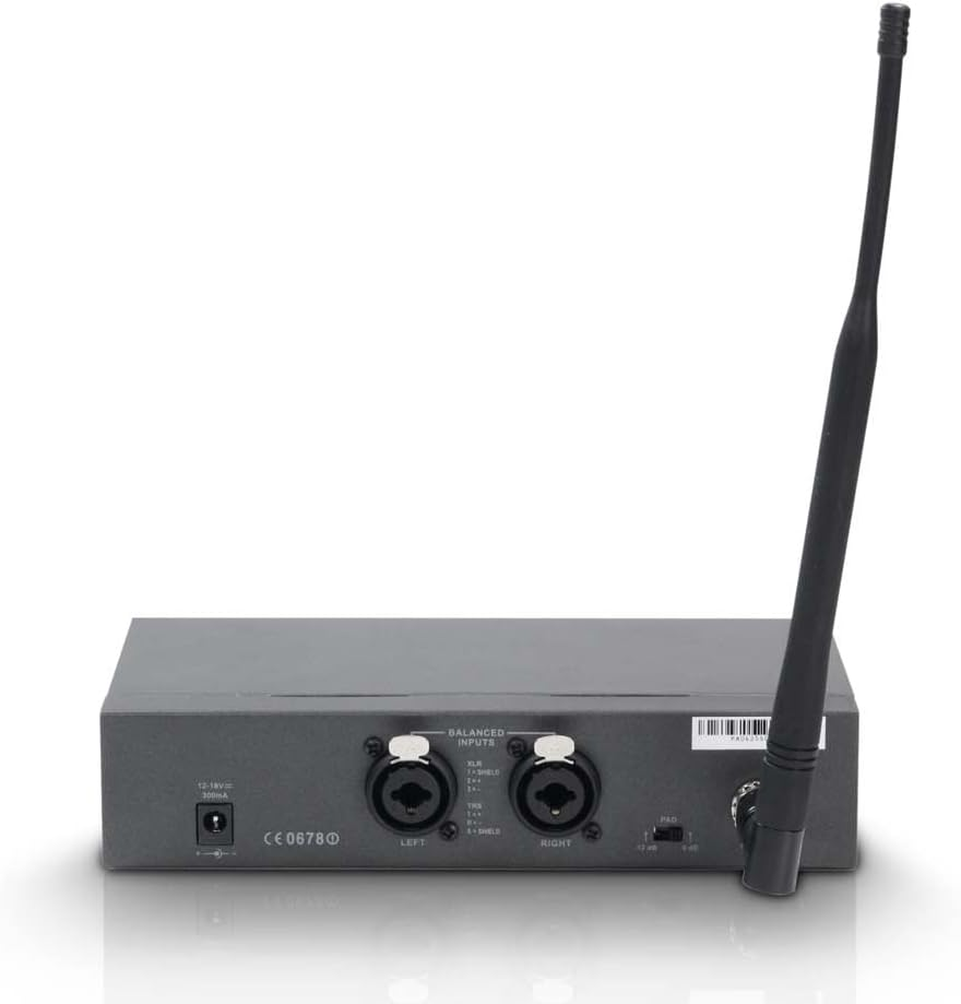 LD Systems MEI 1000 G2 B5 Bundle In-Ear Monitoring System Wireless with 2 X Belt Pack and 2 X In-Ear Headphones - 584-607 Mhz image number 5