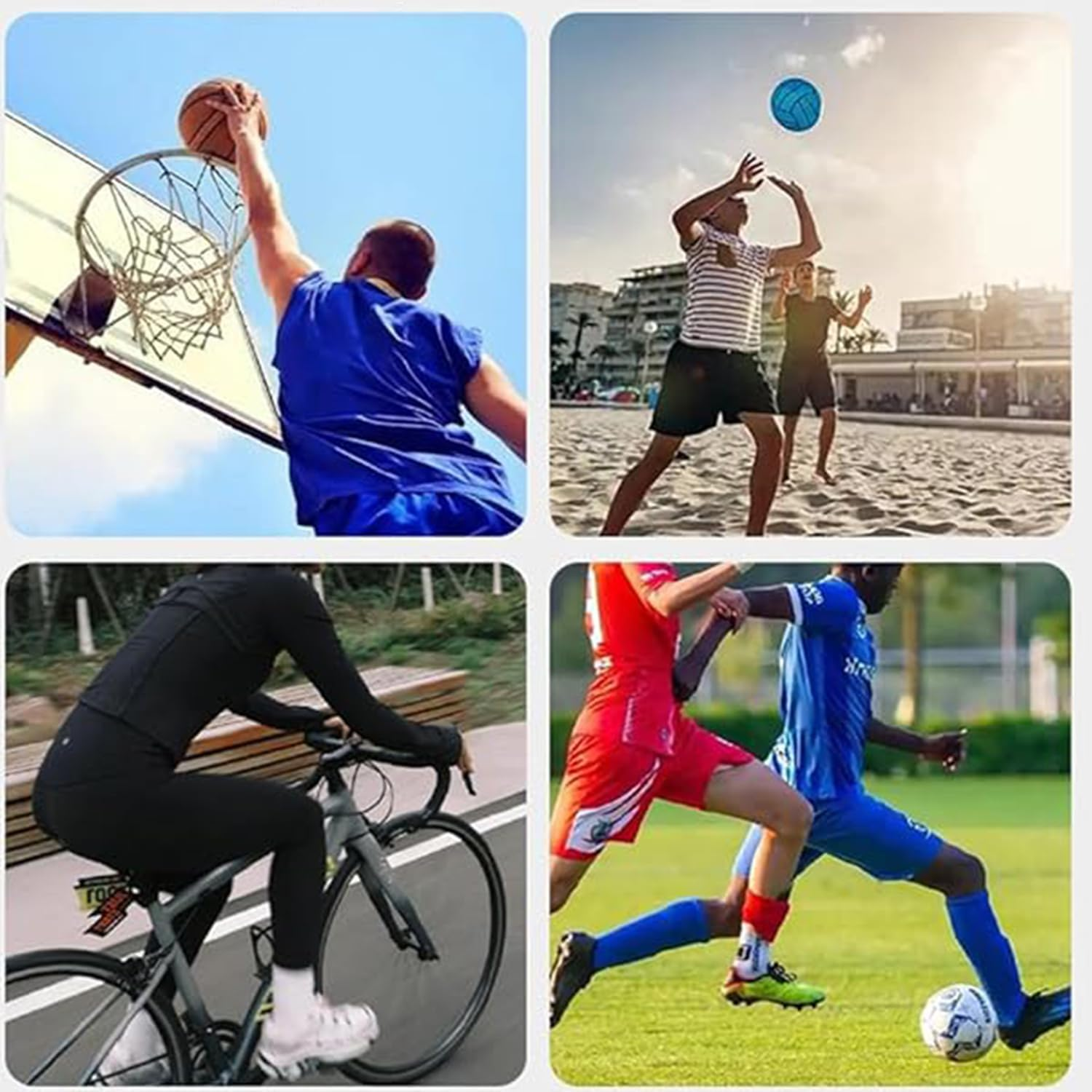 Kids Shin Guards for Soccer, Youth & Adults 8-10, Lightweight Breathable Anti-Collision Calf Protector, Comfort Fit Sports Shin Pads image number 6