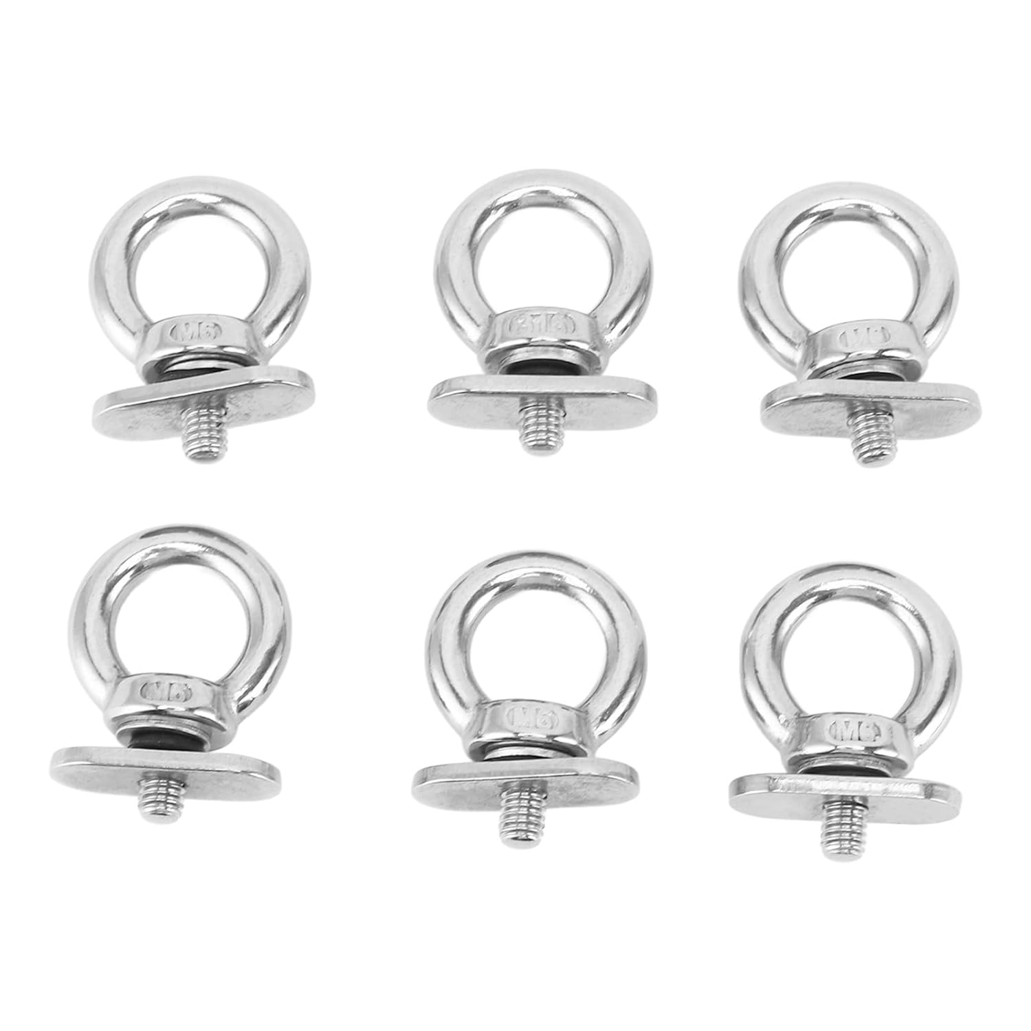 Heavy Duty Stainless Steel Tie down Eyelet, Extra Mounting Point for Kayak Track System, 4,000Lbs Break Strength, Ideal for Coolers, Tackle Boxes, Securing Accessories, Trucks, image number 1