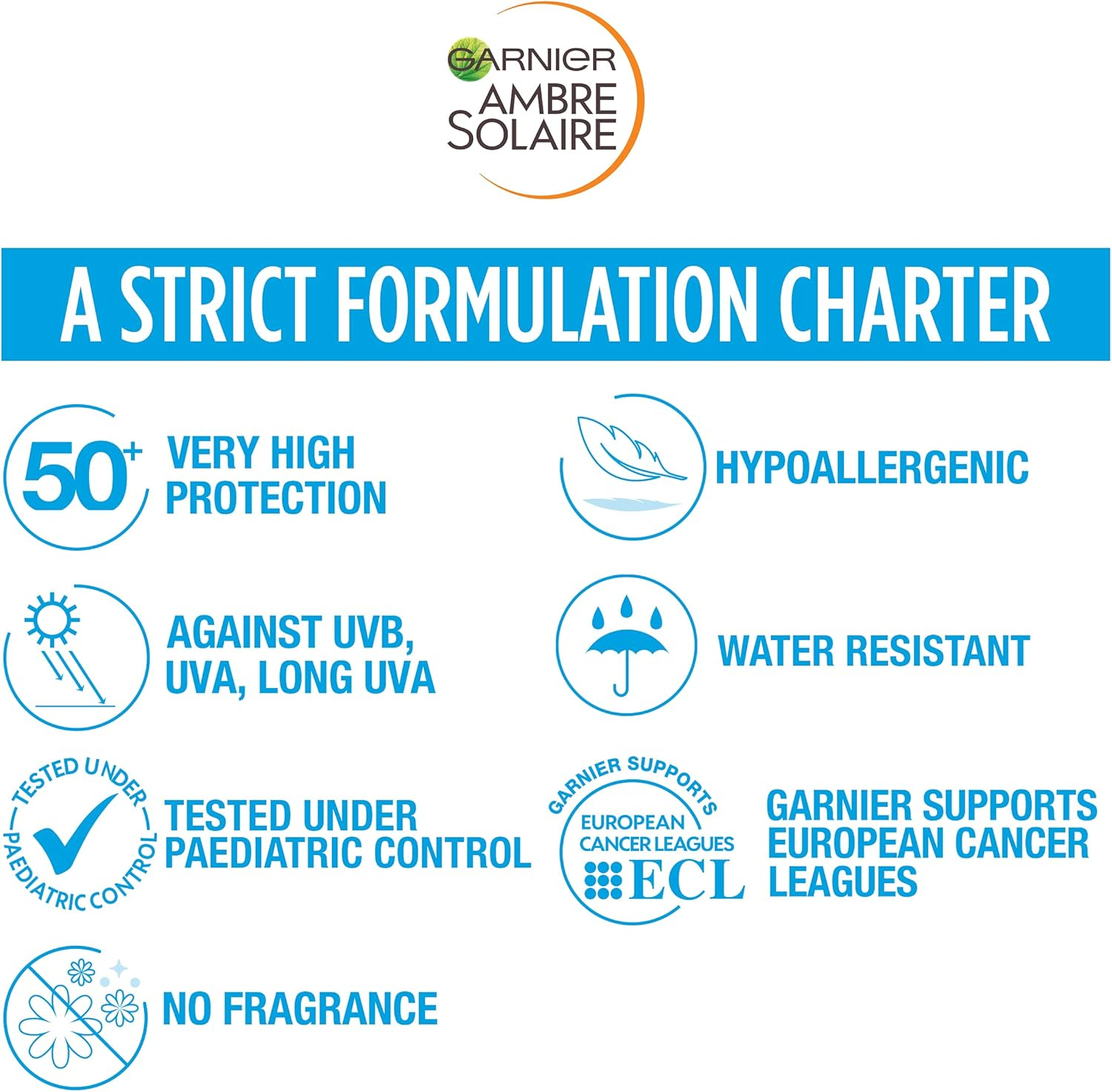 Garnier Ambre Solaire Baby in the Shade Ultra-Soft Sun Cream SPF50 50Ml, Travel Friendly image number 2