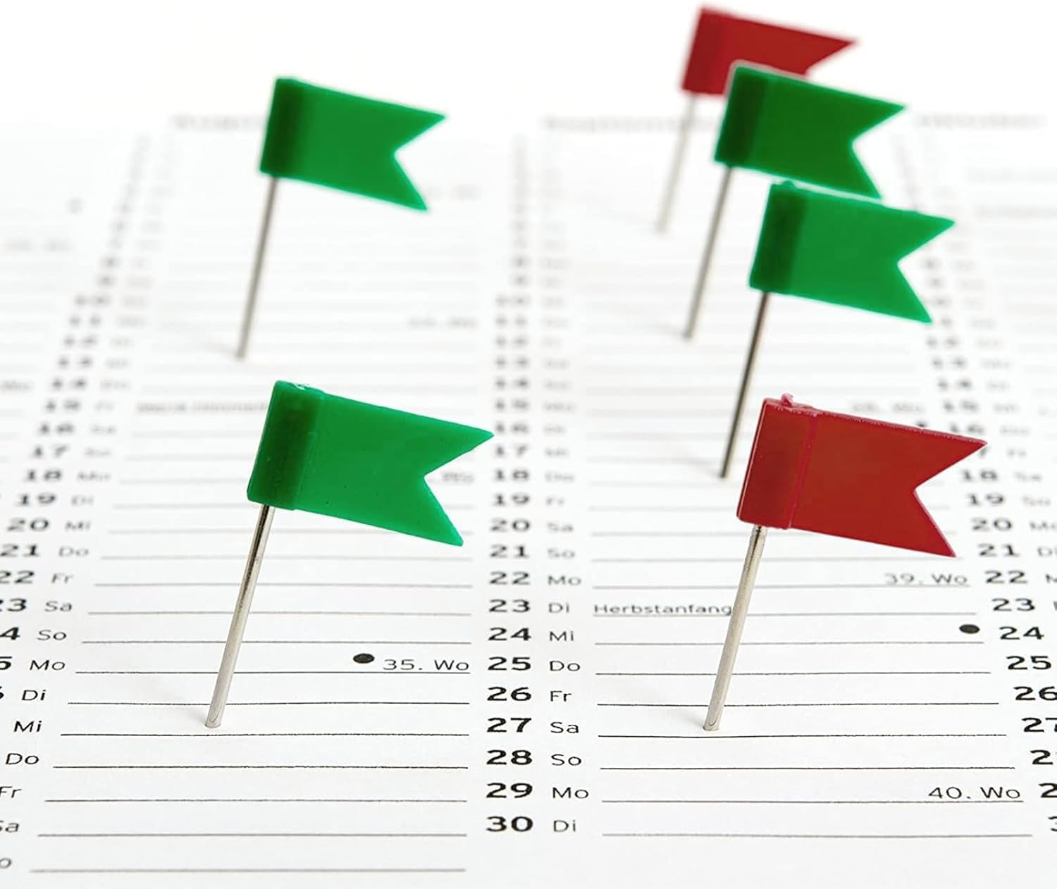 Nlvnmv 100 PCS Map Flag Push Pins, Plastic Head with Steel Point, for Bulletin Cork Board, Picture Hanging, World Map Marking, DIY Craft Projects (8 Assorted Colors) image number 5