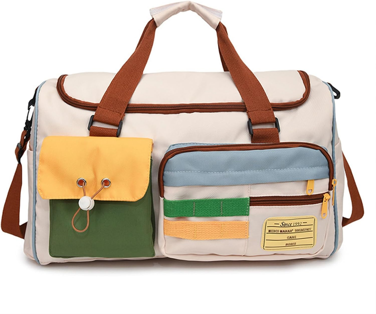 Vbvbip Waterproof Sports Travel Bag | Large Capacity Gym Backpack for Women | Durable & Stylish Companion image number 2