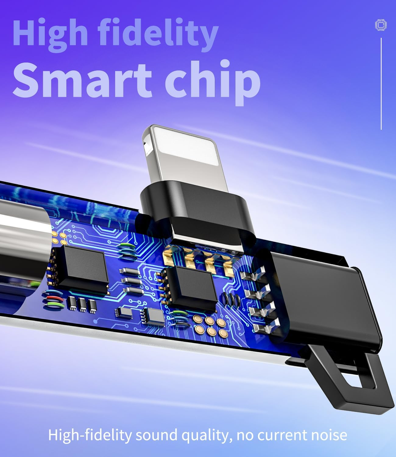 Iphone AUX Adapter for Headphone Jack Dongle (2 Pack) Lightning to 3.5Mm Splitter Apple MFI Certified Charger Cord Power Adaptador Para for 14 13 12 11 Pro Max 7 8 plus Ipad Audio Music L+3.5 image number 1