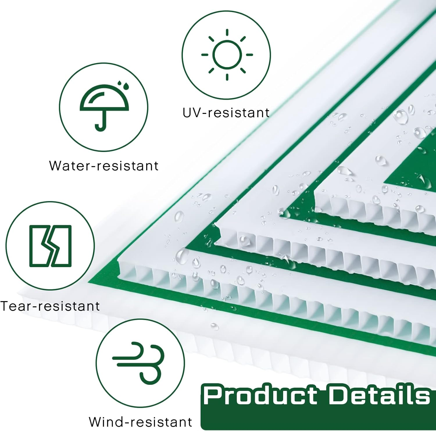 Juexica 6 Pcs Please Keep off Grass Sign - Double Sided Plastic Lawn Garden Sign with 6 Strong H Stakes for Yard Decorations - Dogs People Stay off Your Lawn, Easy Install (8 X 12'') image number 6