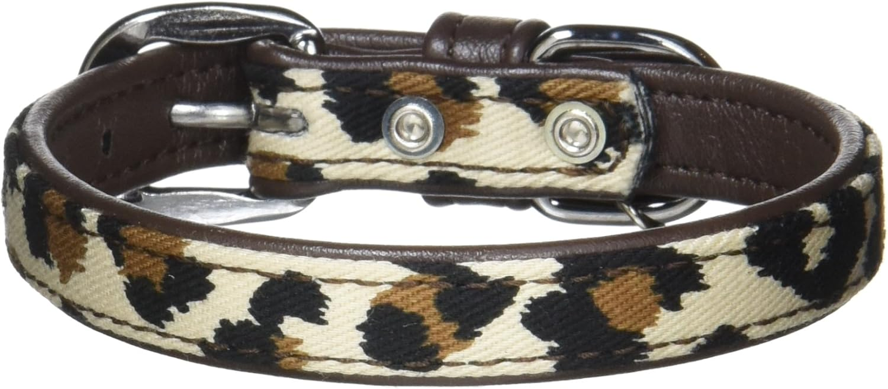 ONS Pretty Animal Color (With Bell) M Leopard (Cat, Ultra Small Dog Collar) image number 3