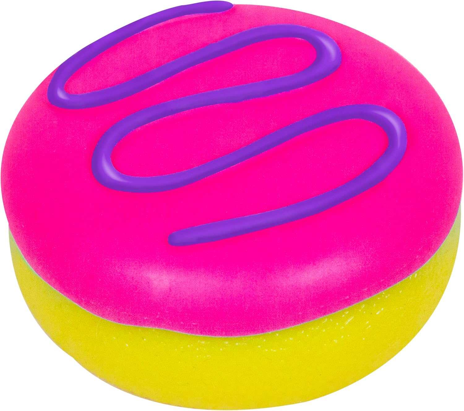 Needoh - Jelly Donuts Squishy Fidget Toy, Stress Relief Sensory Ball, Soft & Stretchy, Fun Party Favour for Kids & Adults, Ages 3+ image number 3