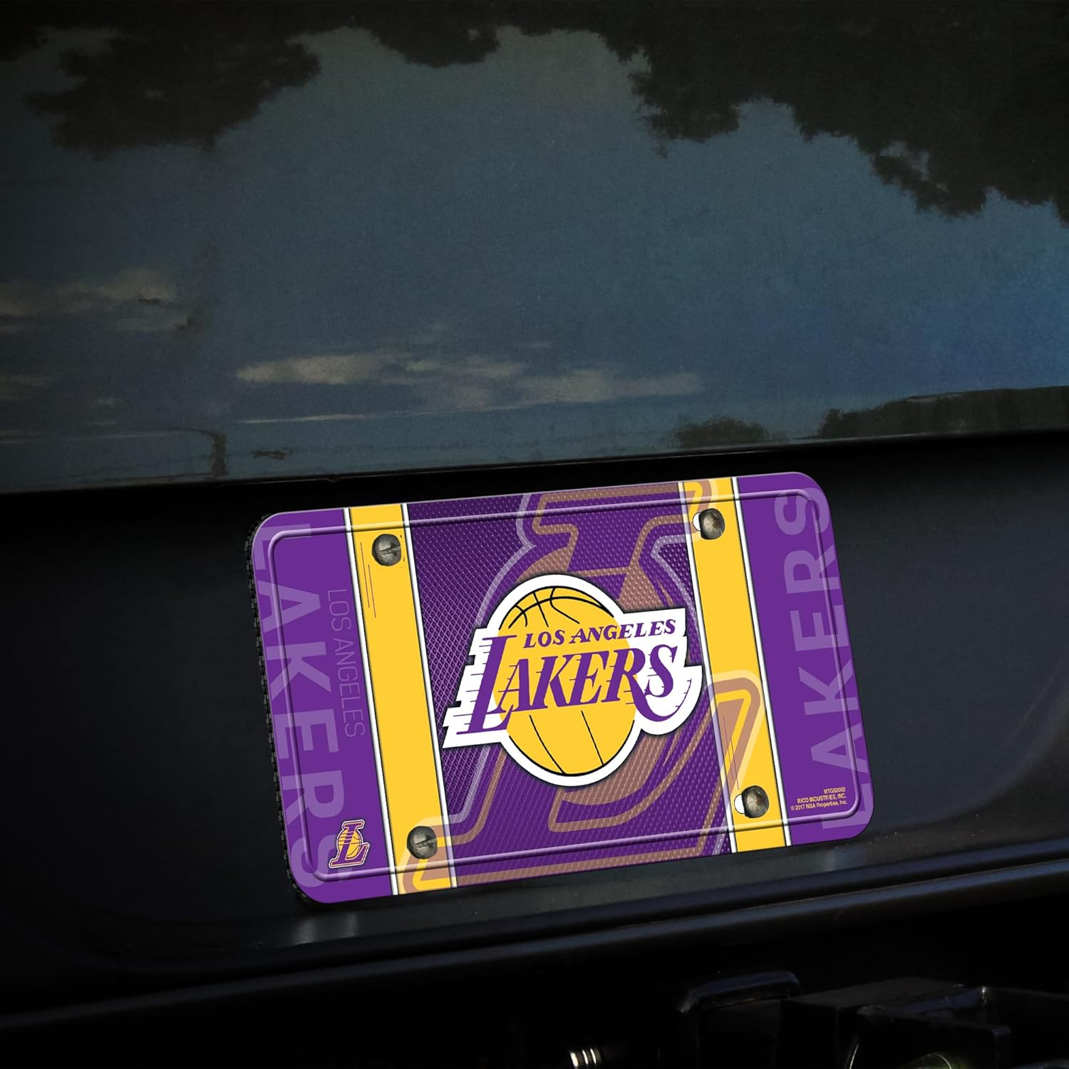 NBA Metal License Plate Tag image number 3