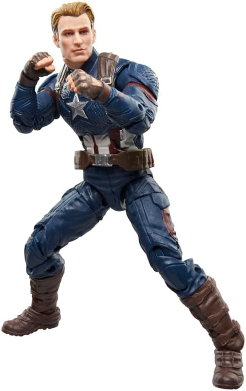 Marvel Legends Series Captain America, Avengers: Endgame Collectible 6 Inch Action Figure image number 2