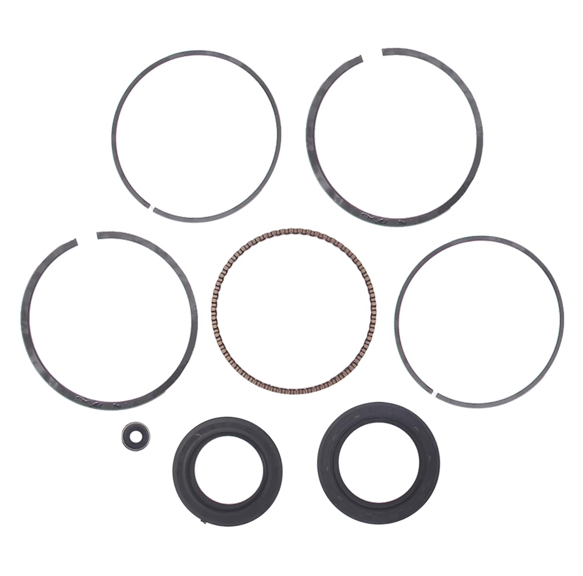 Bh-Motor New Engine Gaskets Rings Seals Rebuild Kit for Yamaha Golf CART G2 G5 G8 G9 G11 1985-1995 image number 2