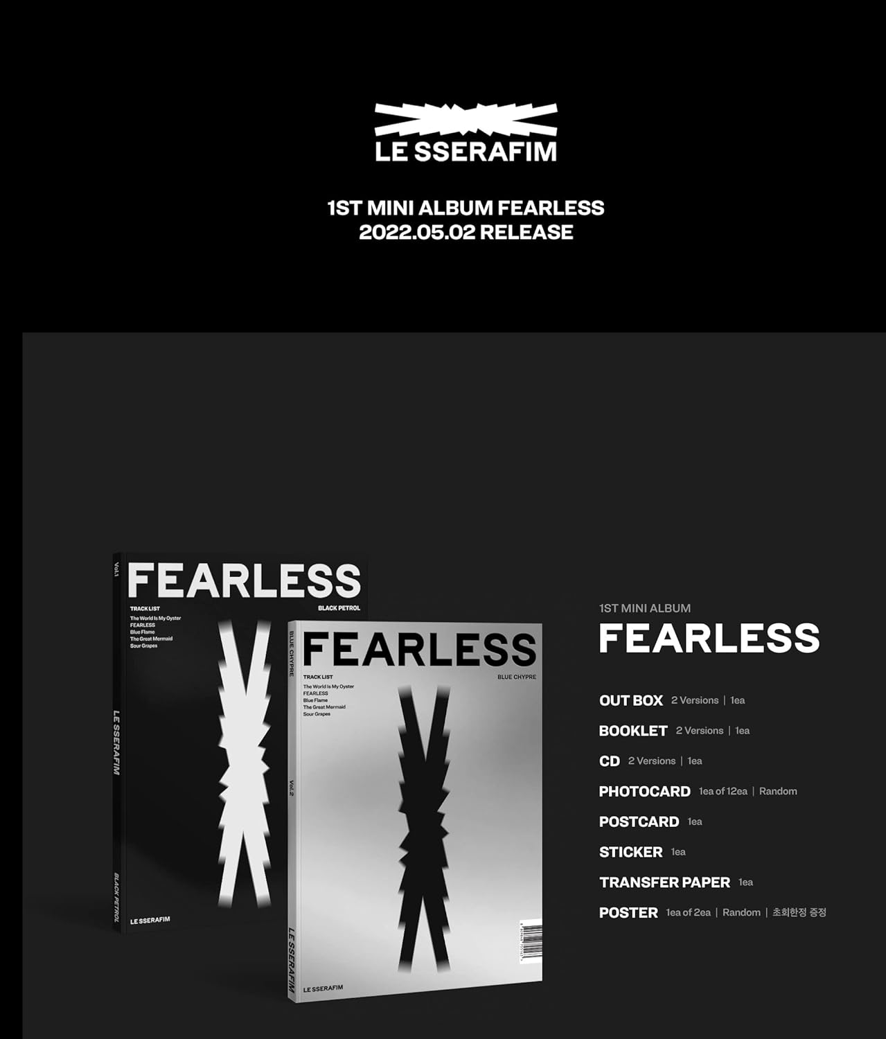 Fearless - Incl. 112Pg Booklet, Photocard, Postcard, Sticker + Transfer Paper image number 3