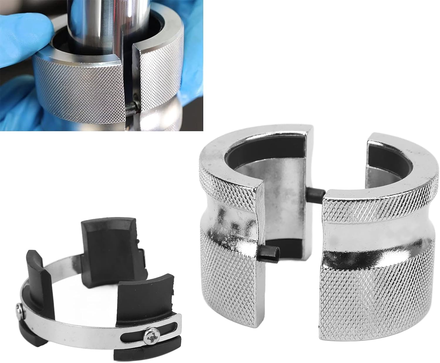 Motorcycle Fork Seal Driver Tool 39-50Mm Fork Seal Driver, Adjustable Metal Fork Seal Installer Driver for Most Front Forks image number 3